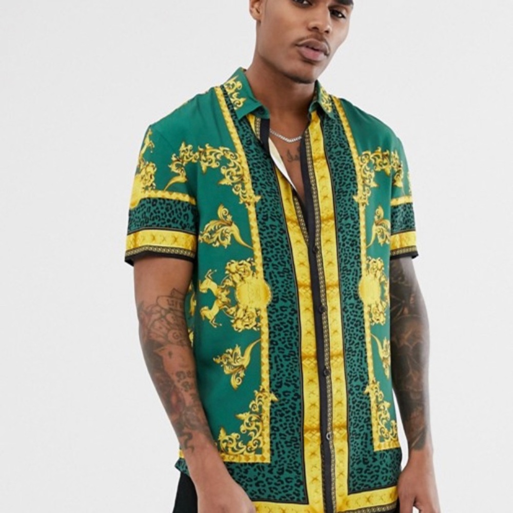 Siksilk button down shirt